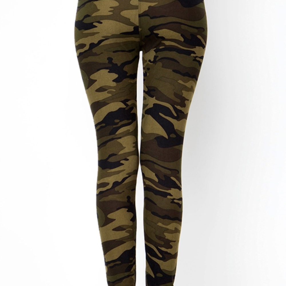 Camouflage Print Leggings